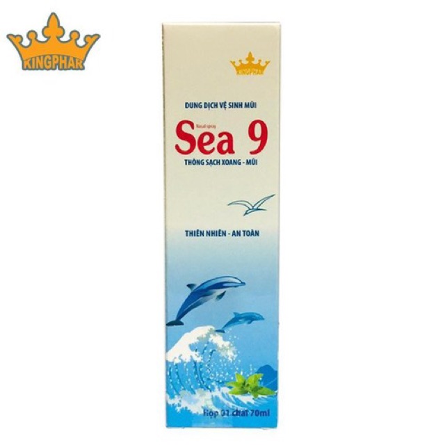 [HCM]dung dịch vệ sinh mũi SEA 9 chai 70ml