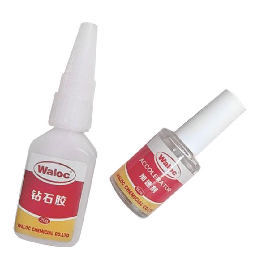 Keo waloc gắn móng gắn đá moon nail