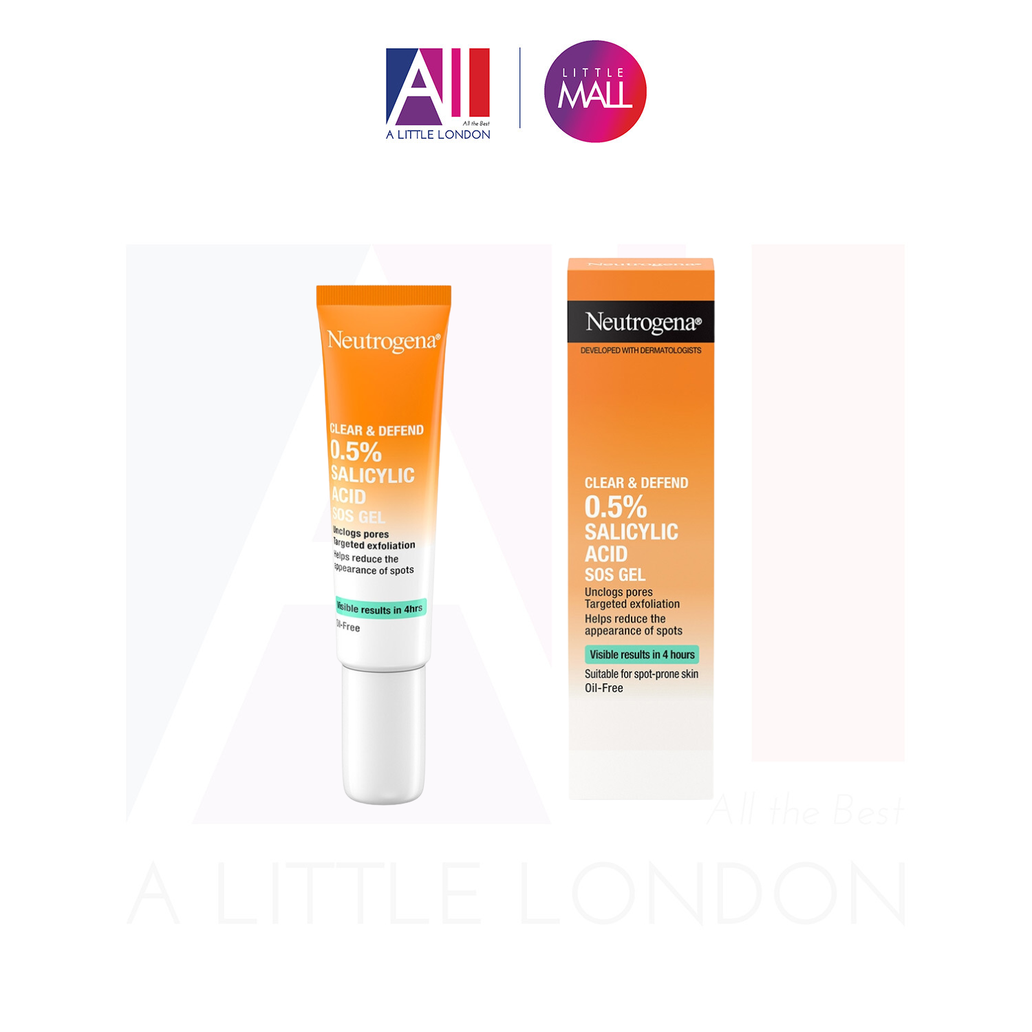 Kem kháng mụn Neutrogena Clear & Defend Rapid Gel - 15ml (Bill Anh)