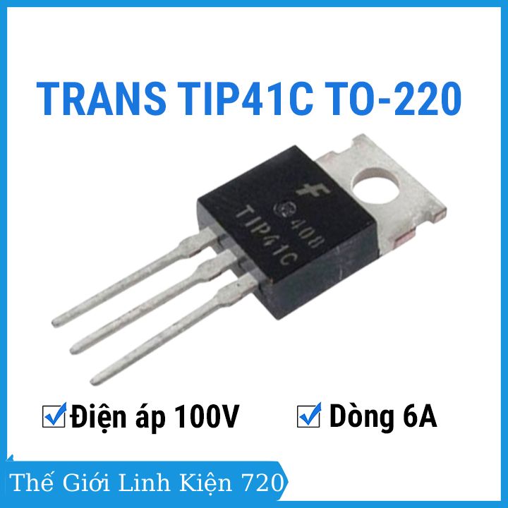 TIP41C TO-220 TRANS NPN 6A 100V