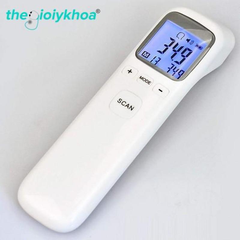 Giá bán Nhiệt Kế Điện Tử Đo Trán Infrared đo trong 1s 3 chức năng đo nhiệt độ cơ thể, nhiệt độ phòng và nước