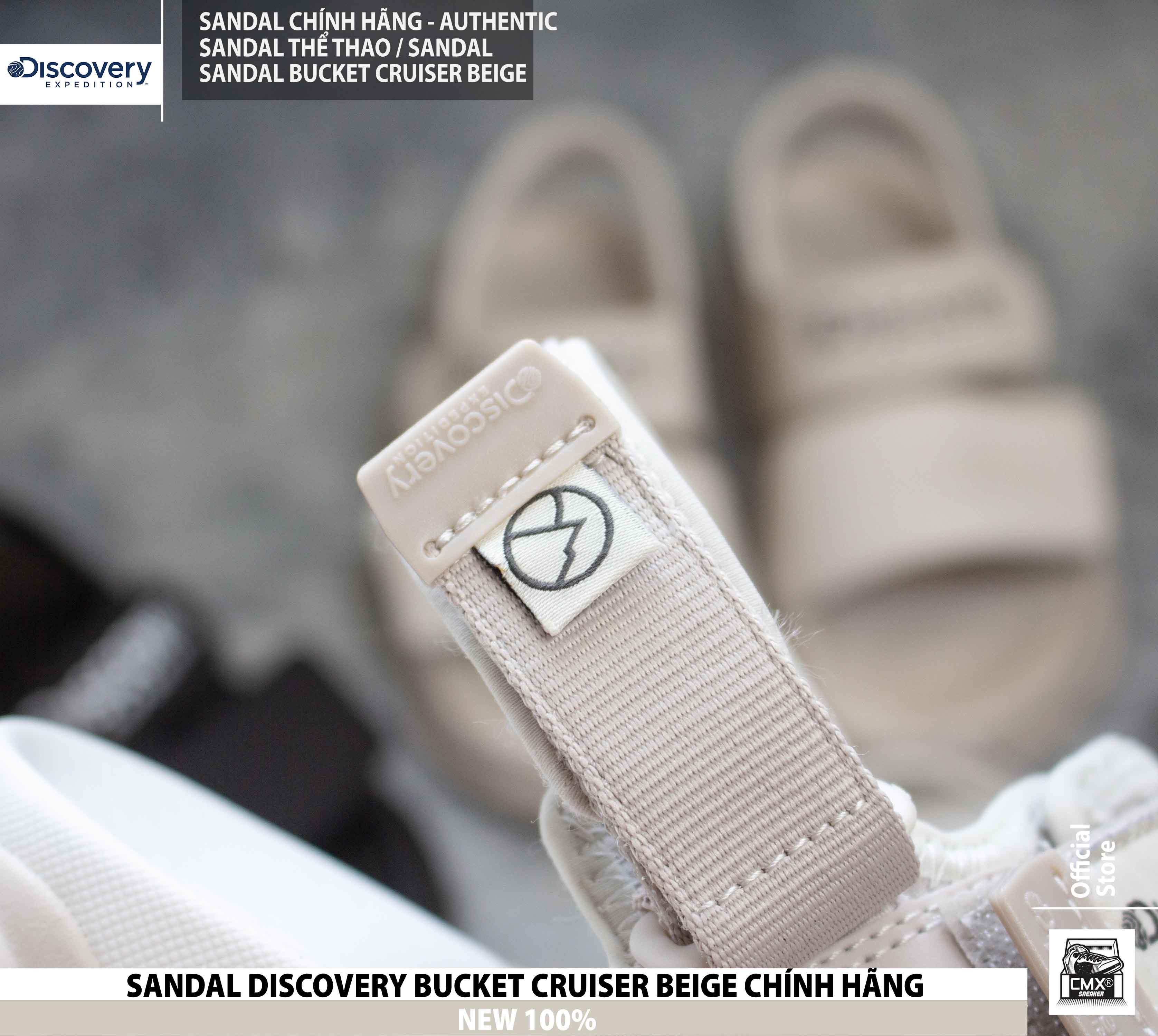 [ HÀNG CHÍNH HÃNG ] Xăng Đan / SANDAL Discovery Expedition BUCKET ( BEIGE - TRẮNG - ĐEN ) - REAL AUTHENTIC 100%