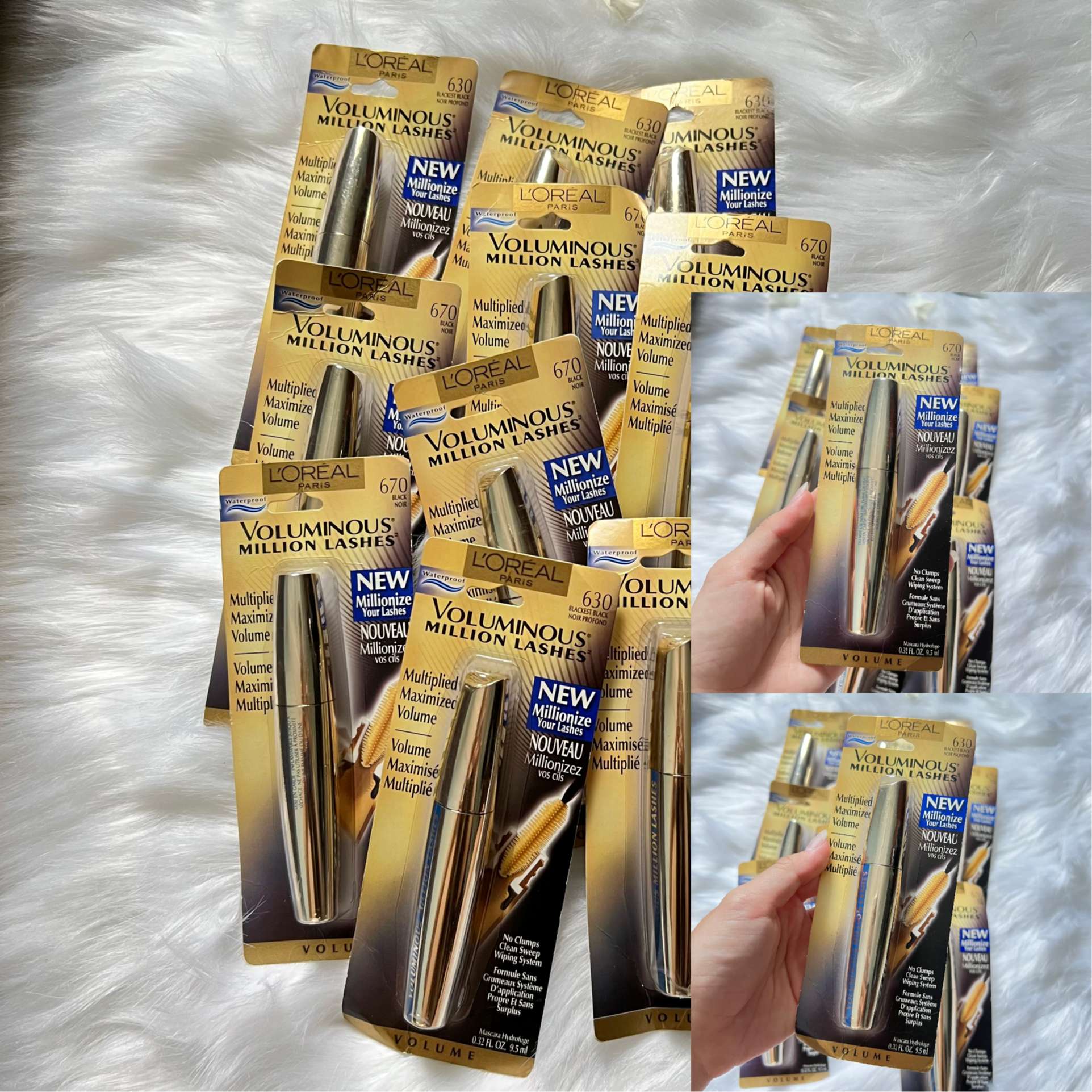(AUTH) Mascara L’Oreal Voluminous Million Lashes Waterproof Làm Cong Mi (CÓ SẴN)