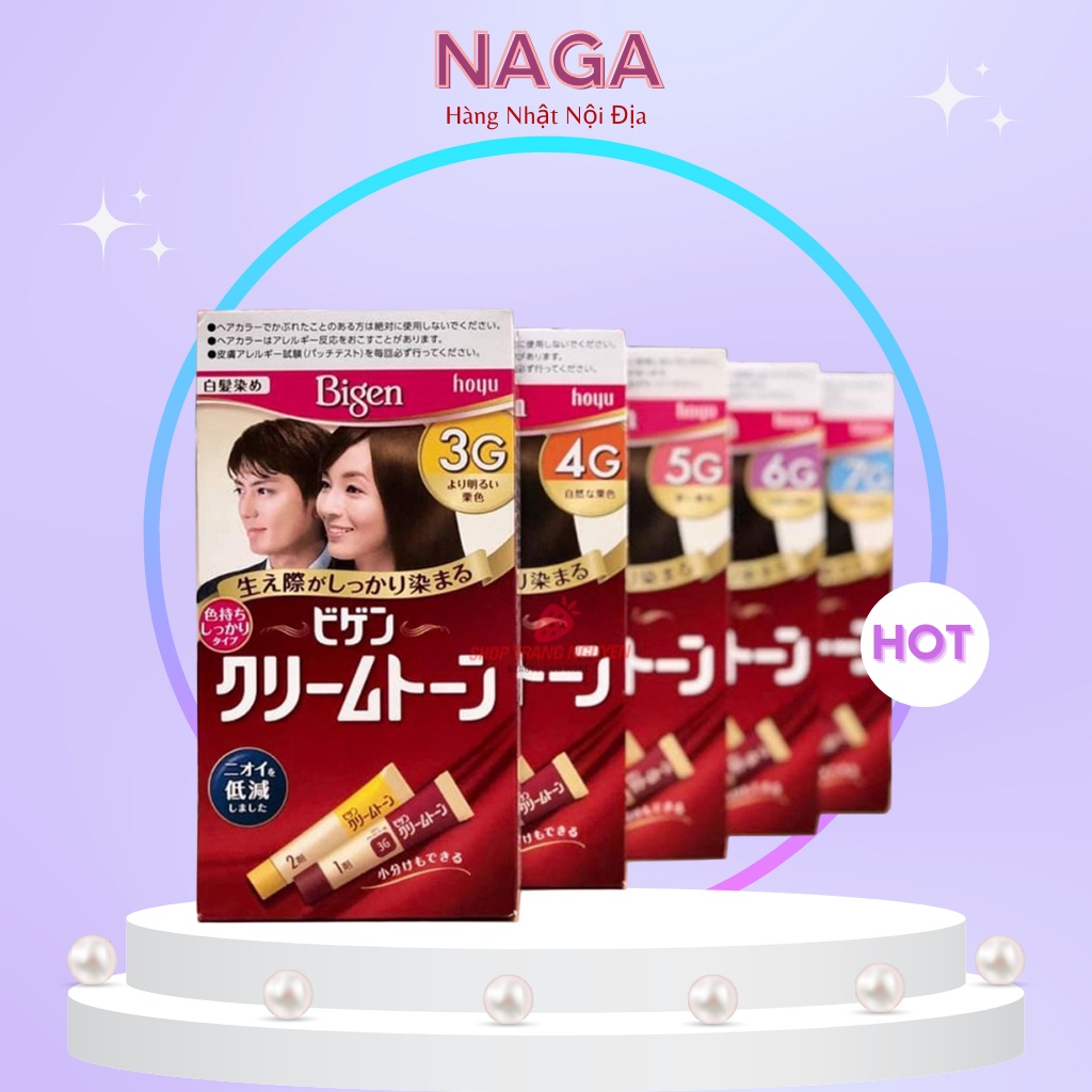 NHUỘM TÓC BIGEN NHẬT BẢN (3G,4G,5G,6G,7G).