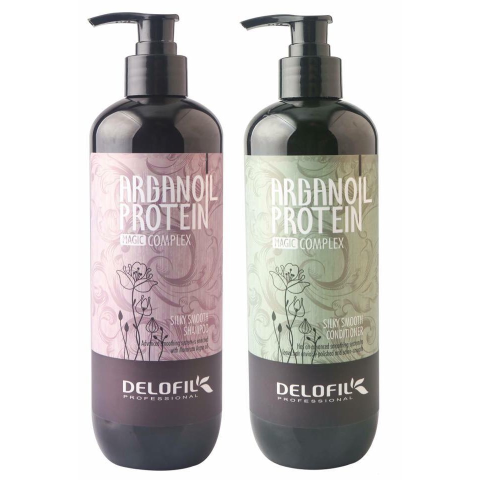 Bộ gội xả ngăn gầu Delofil 500ml