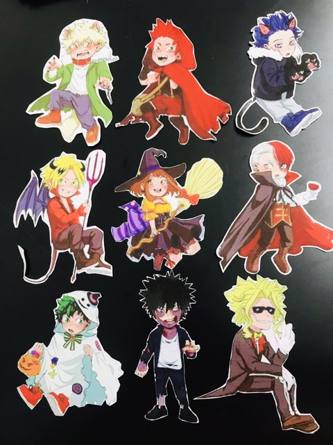 Miếng dán Sticker nhân vật anime