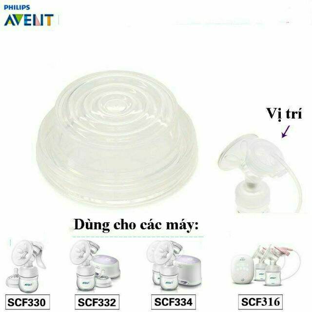 Màn hút máy hút sữa Avent hoa tuyết