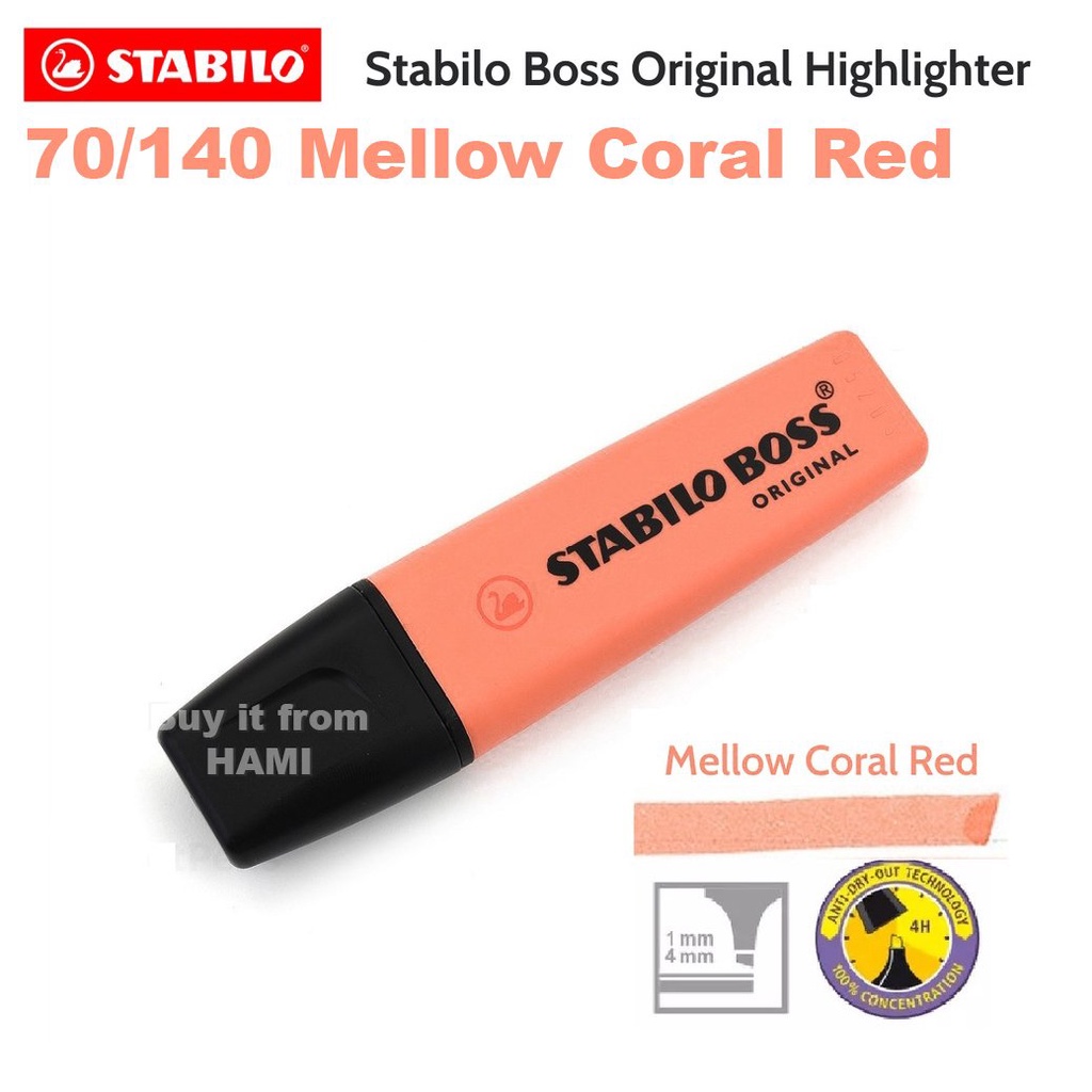 Bút dạ quang Stabilo Boss Original Highlighter - Pastel Colors