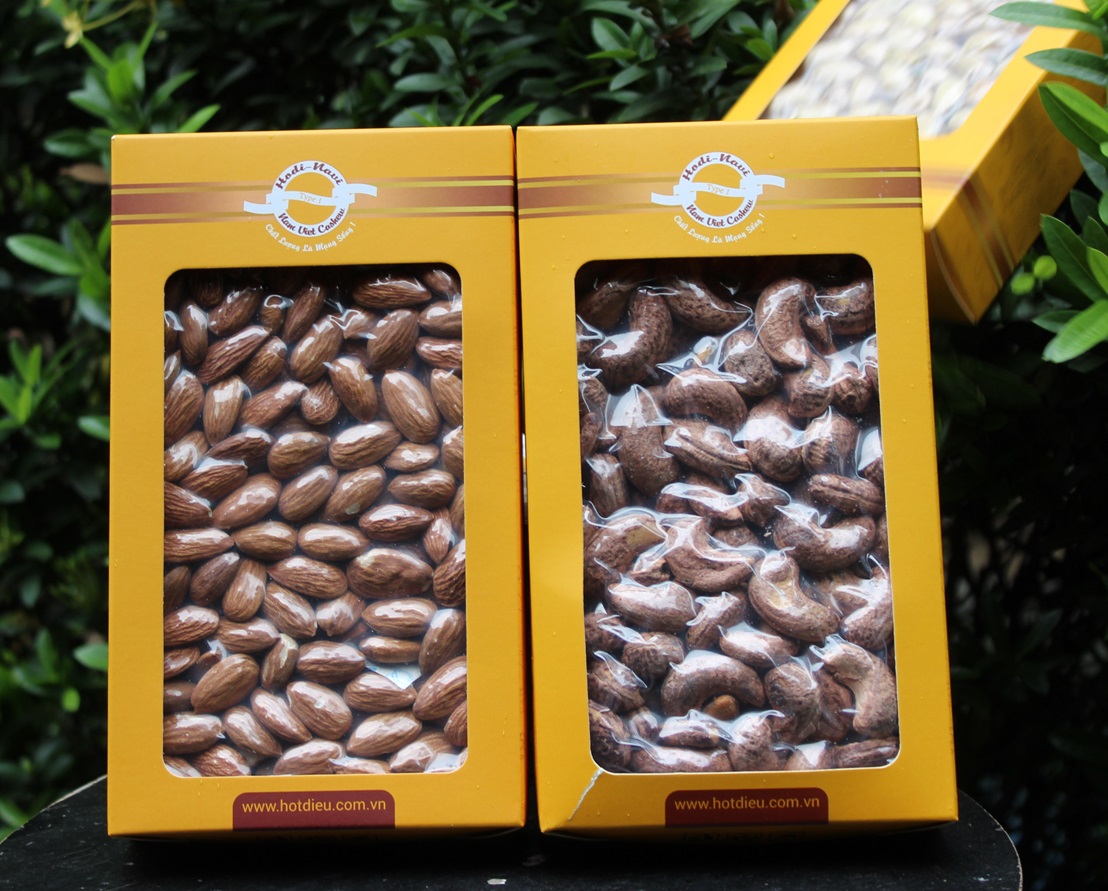 HỘP QUÀ COMBO 2 loại hạt dinh dưỡng