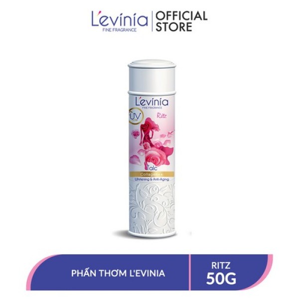 [GIFT] Phấn thơm trắng da Levinia RITZ 50g nhập khẩu