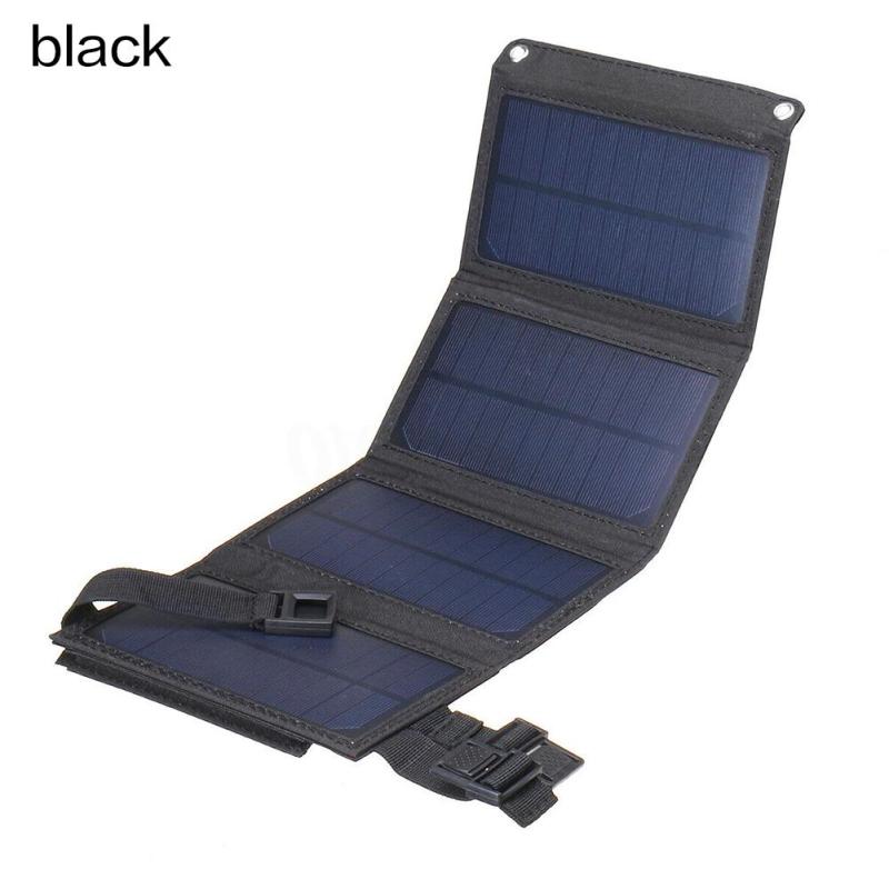 Giá Foldable 20W USB Solar Panels Portable Folding Waterproof Solar Panel Charger Power Bank for Phone Battery Charger