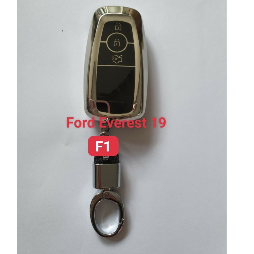 Ốp chìa khóa Ford Ốp bảo vệ vỏ khóa Ford Ecosport Everest Ranger Explorer 2019