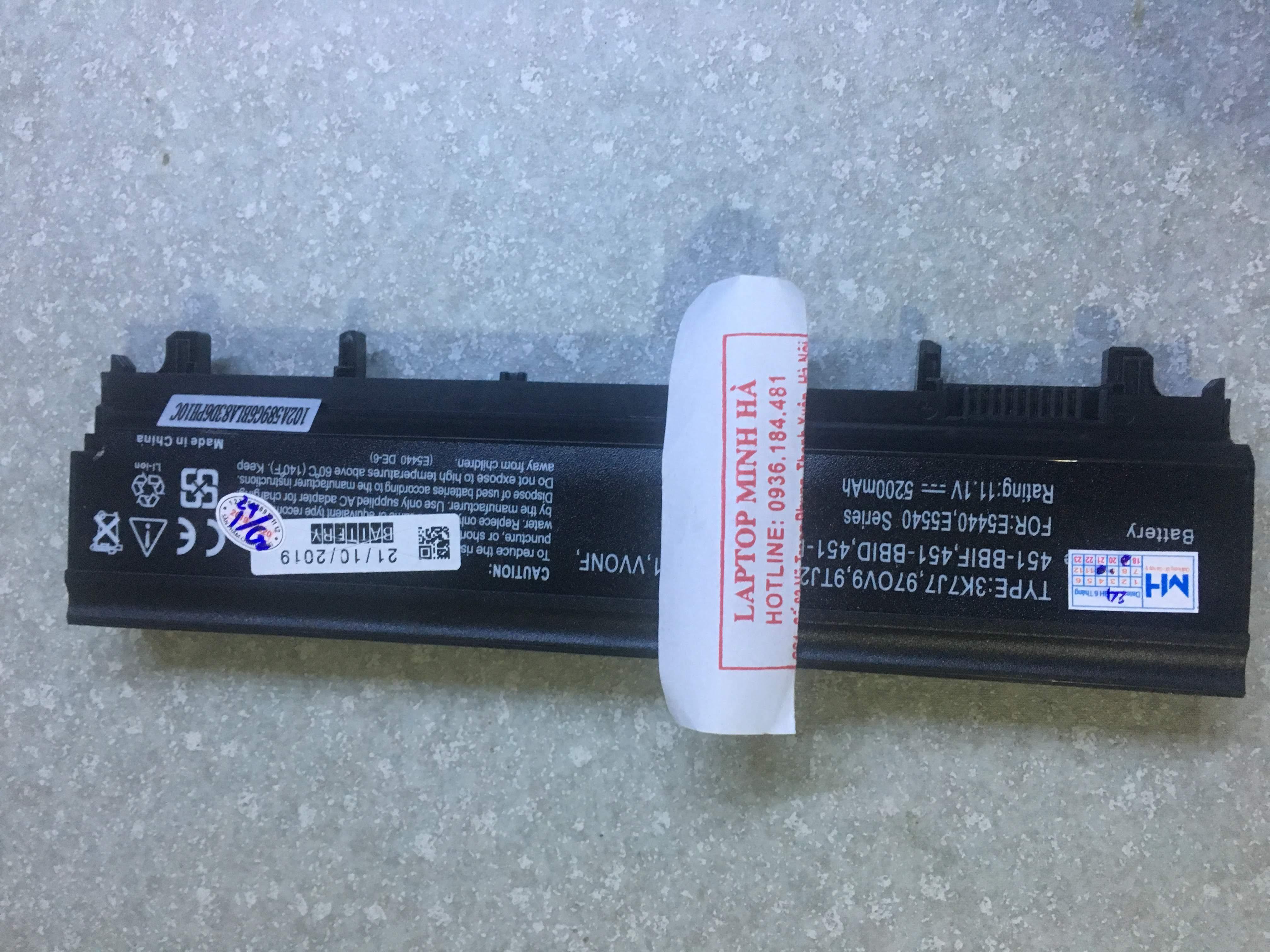 Pin laptop Dell Latitude E5540 loại tốt