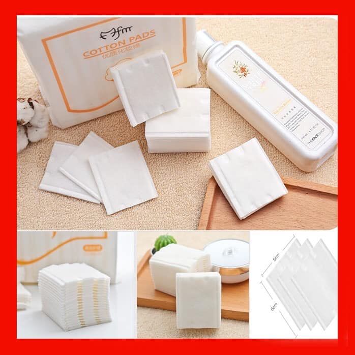 BÔNG TẨY TRANG COTTON PAGS BỊCH 222 MIẾNG