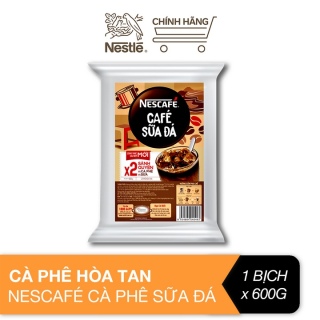 Cà phê hòa tan Nescafé cà phê sữa đá (bịch 600g) thumbnail