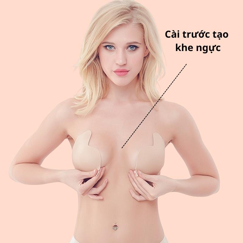Áo dán nâng ngực , áo dán ngực cài trước không dây, áo ngực dán tạo khe nâng ngực, áo dán ngực ôm ngực, áo lót nữ dán định hình vòng một