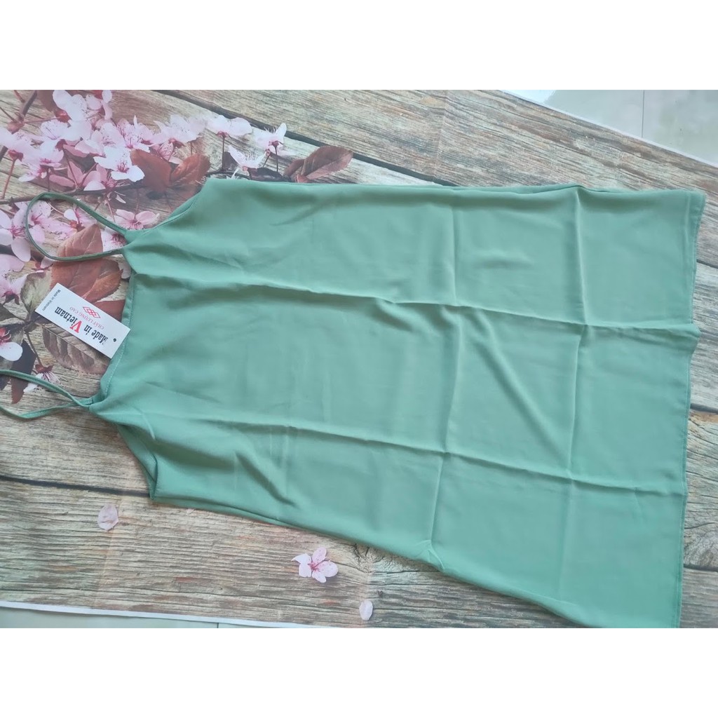 [Mã FASHIONT4WA2 giảm 10K đơn 50K] FEESHIP Váy 2 dây cổ tim đi biển siêu xinh hót hít