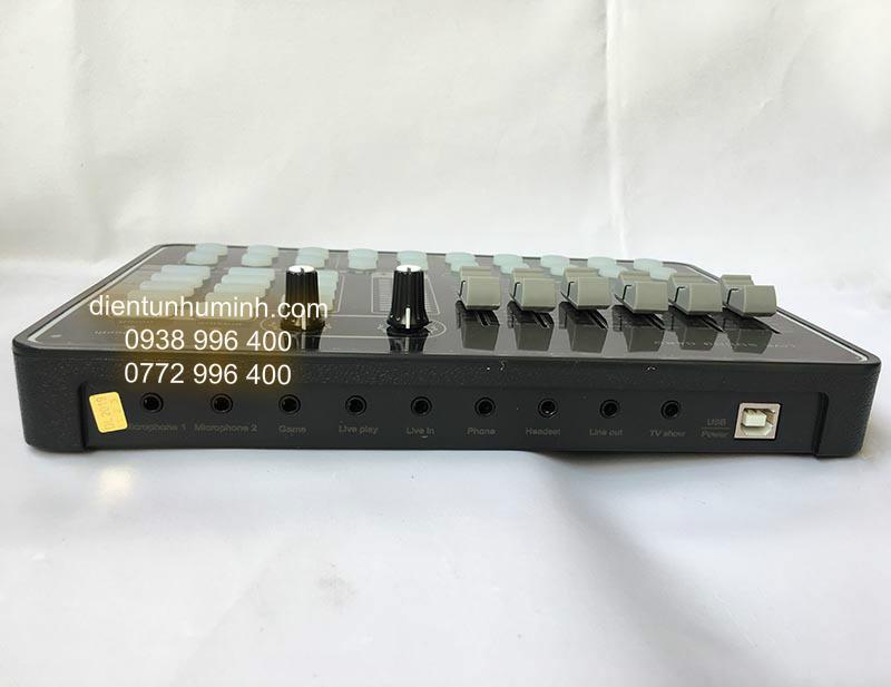 SOUND CARD THU ÂM LIVE STREAM K9 KẾT NỐI BLUETOOTH ĐẲNG CẤP
