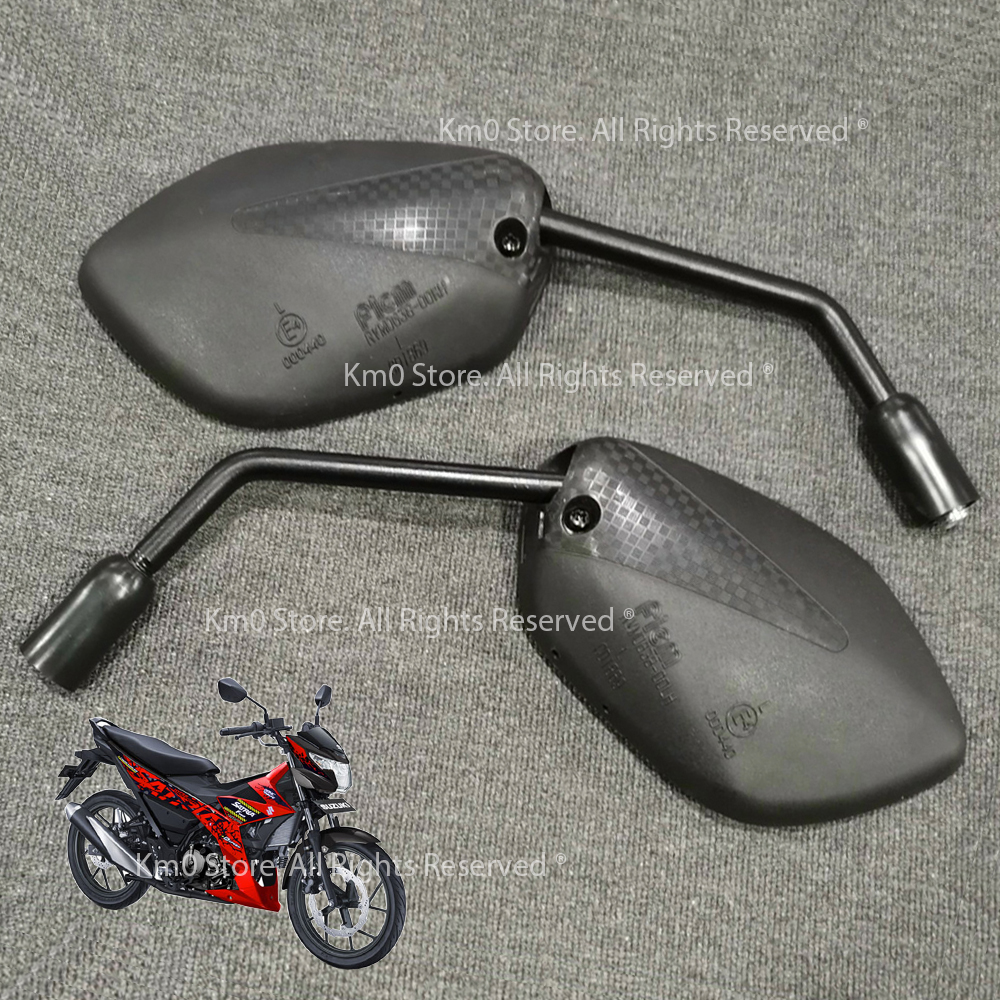 Kính (Gương) Chiếu Hậu Satria, Raider, GSX150 - HÀNG NHẬP KHẨU