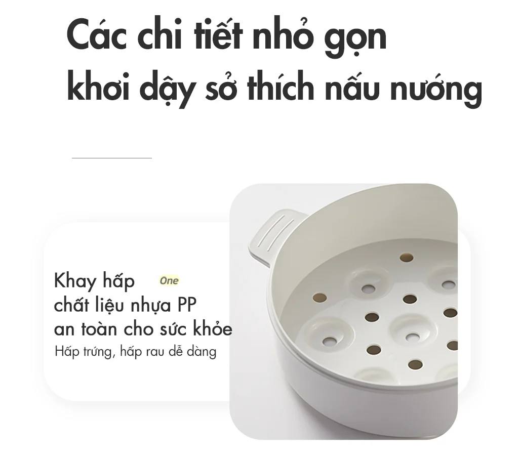 [Genuine] buy 800W advanced 1.6L bear multi-function cooking pot (with steamer), self power off when temperature is overloaded safe to use 18 months warranty, 1 to 1 exchange.