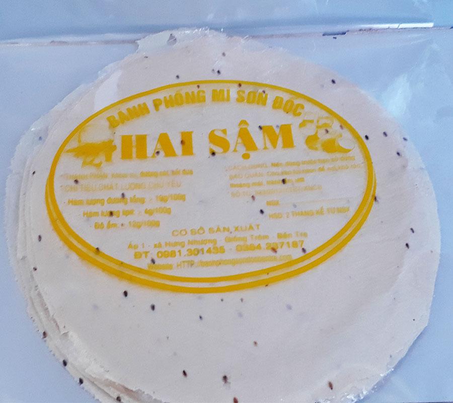 bánh phồng mì sữa  SƠN ĐỐC 50 bánh