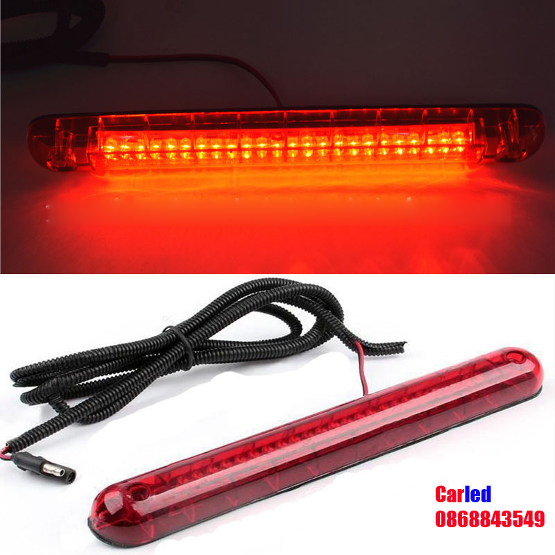 Đèn thắng-phanh lắp kính sau đuôi cá xe ô tô dài 25cm