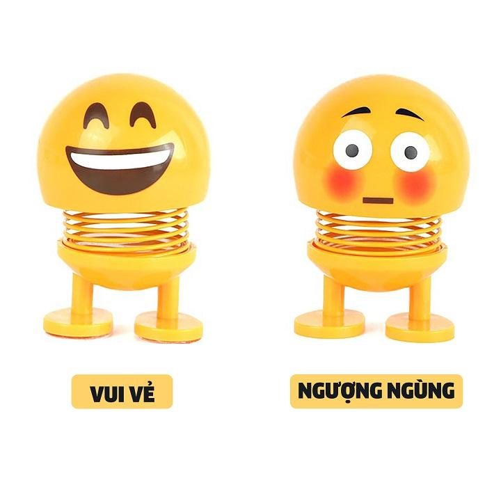[HCM]Thú nhún Emoji lò xo (mẫu ngẫu nhiên)