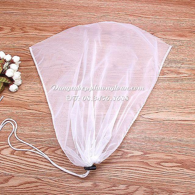 Túi Lưới Lọc Trà, sữa hạt dây rút siêu bền