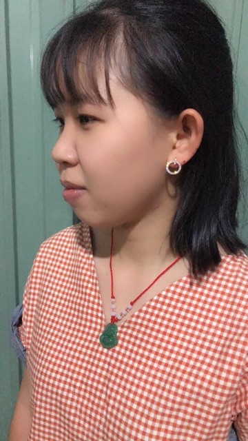 Dây Chuyền Sợi Đỏ Mặt Phật đồng điếu
