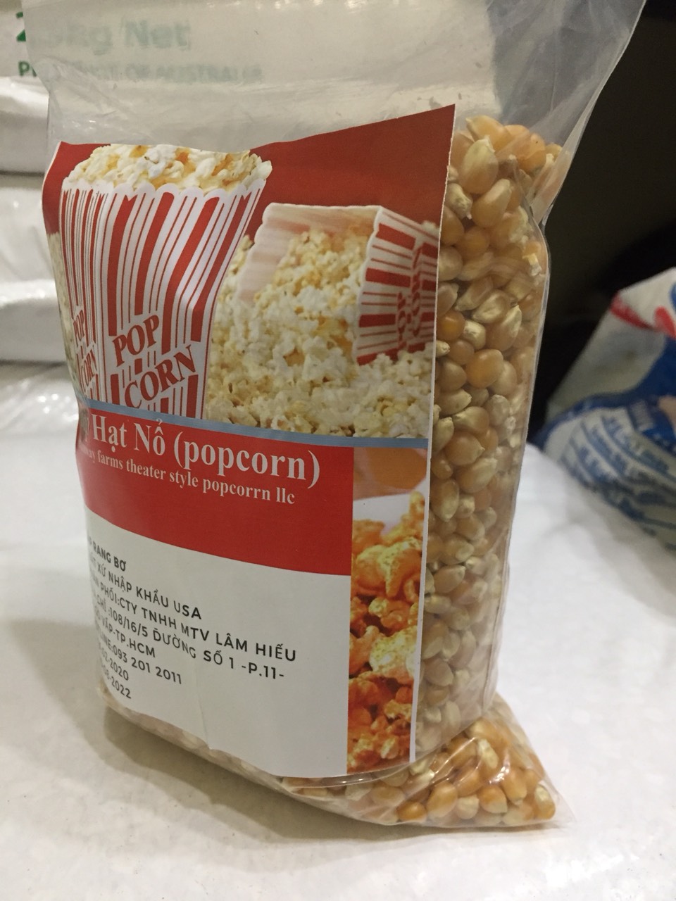 [HCM]BẮP HẠT NỔ POPCORN 1KG
