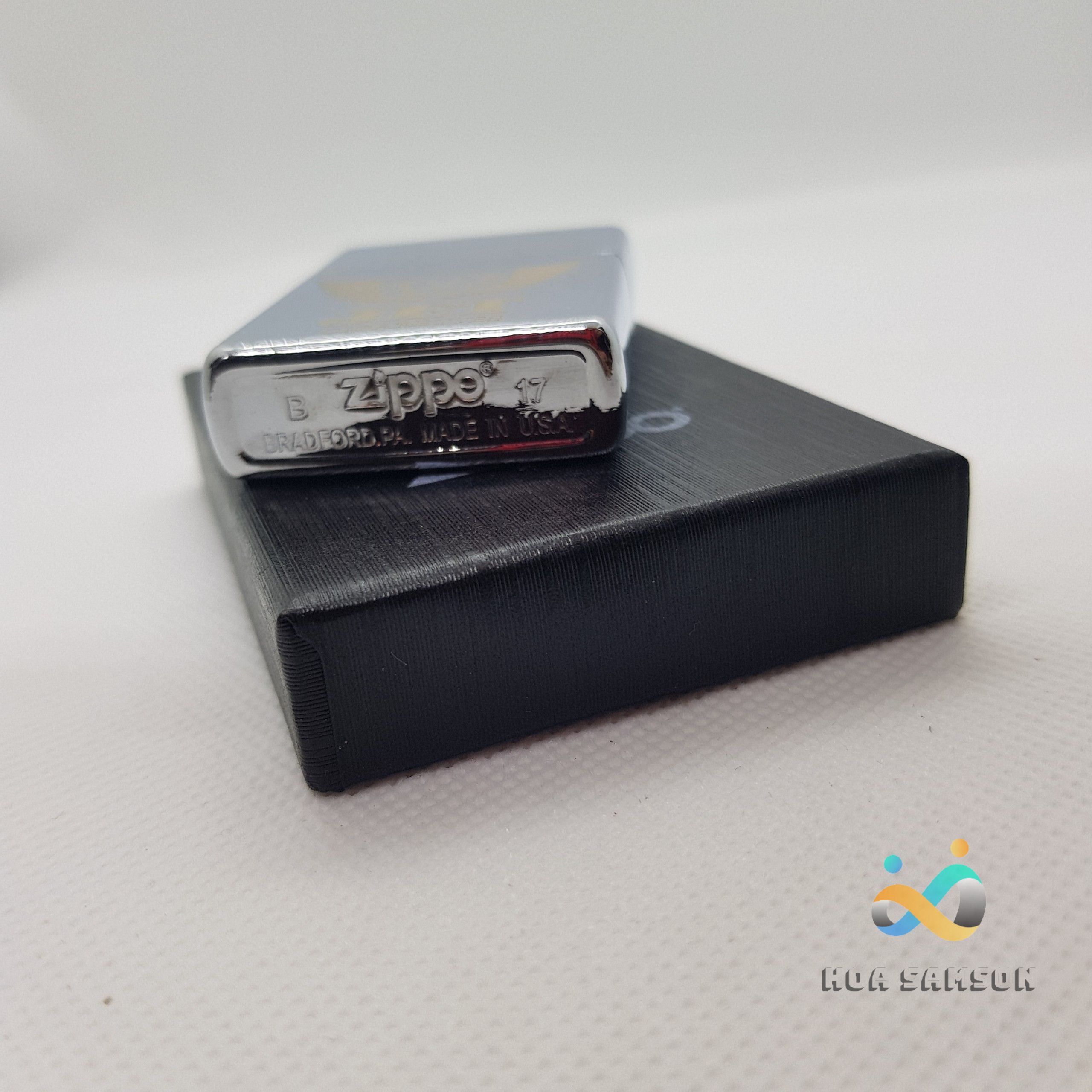 Bật Lửa Zippo Bạc Jet Flame Insert c-15