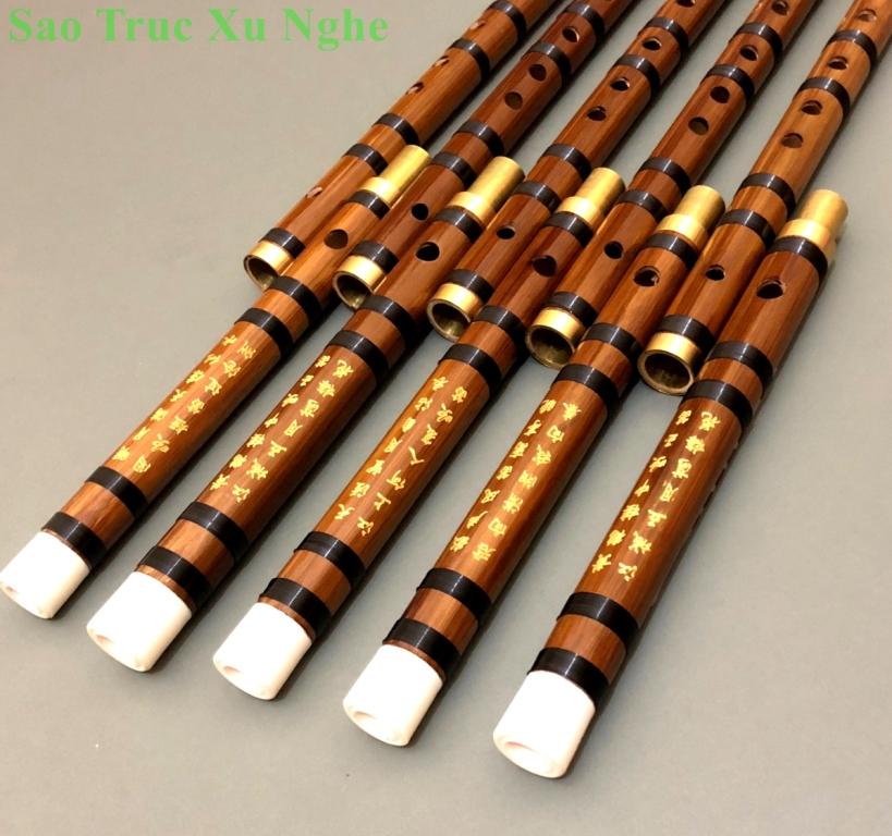 Sáo dizi khớp đồng cao cấp tone sol (tặng full phụ kiện)