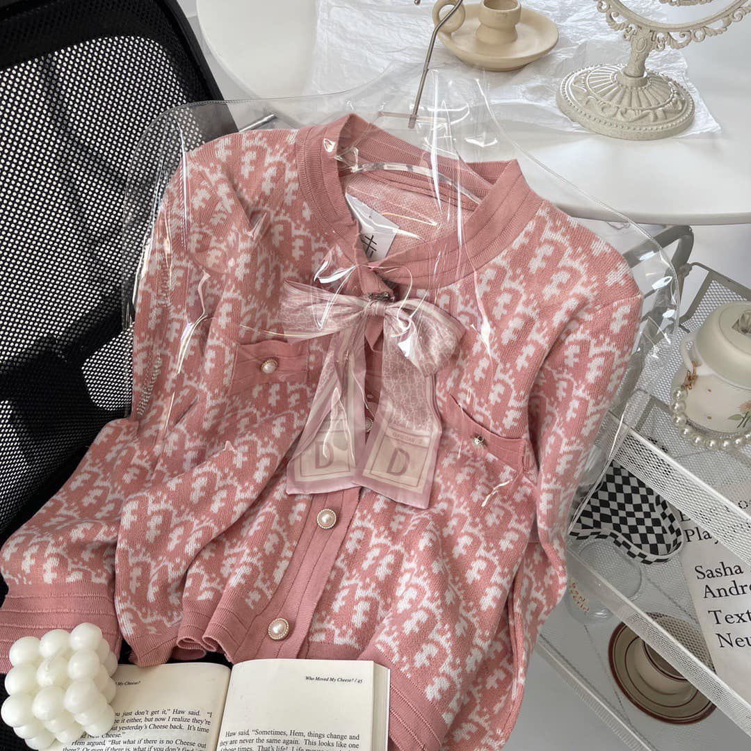 Áo cdg len nơ QC