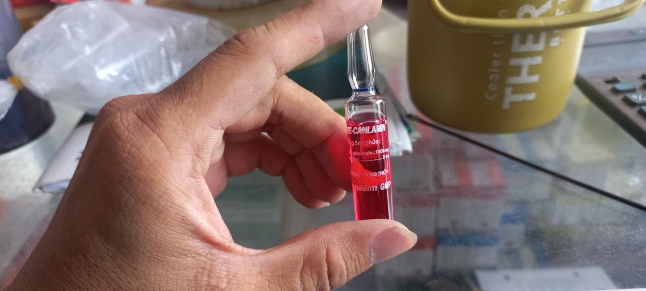 Vitamin b12, dang ống 2ml, tăng sức khỏe,, bổ máu cho vật nuôi