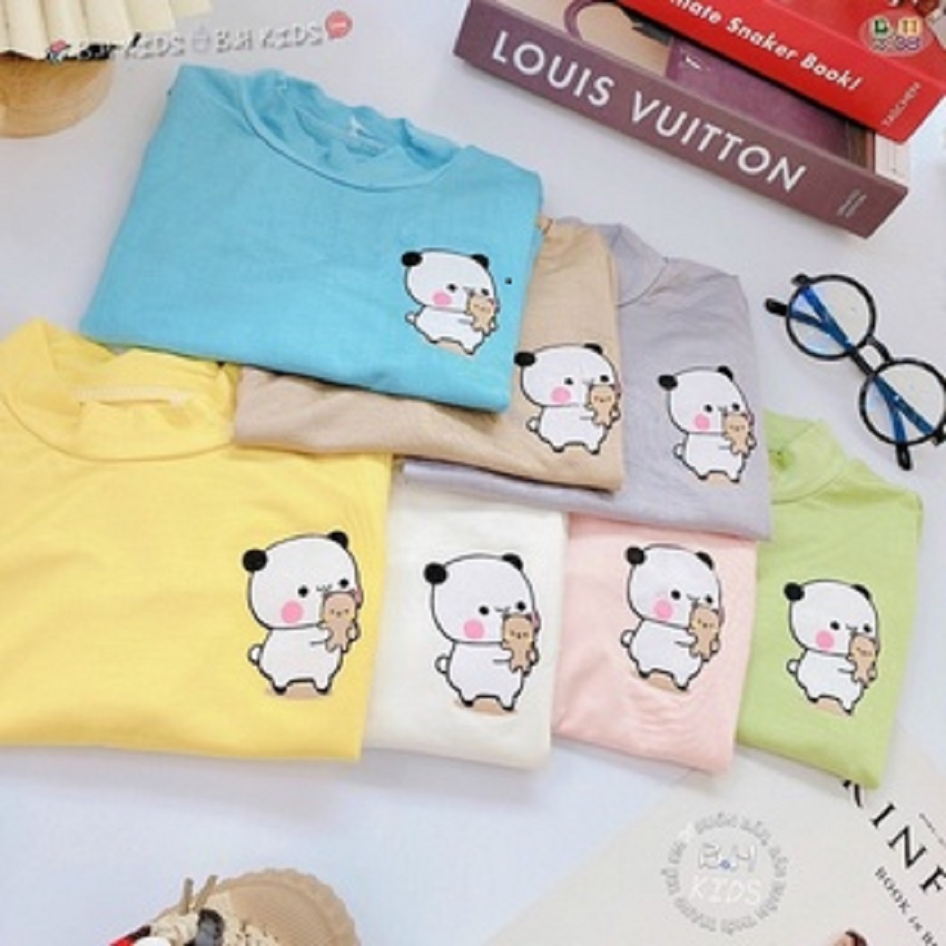 Áo thun lạnh cổ 3 phân cho bé yêu