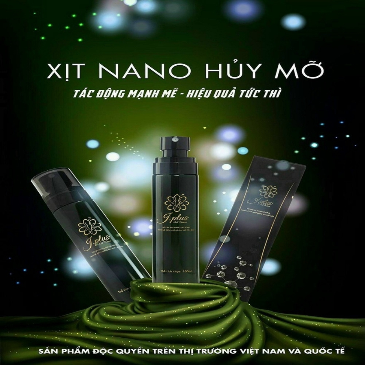 Xịt tan mỡ nano J.PLUS