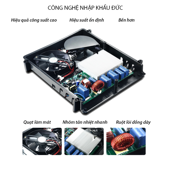 Bếp từ công nghiệp 3500W mặt phẳng
