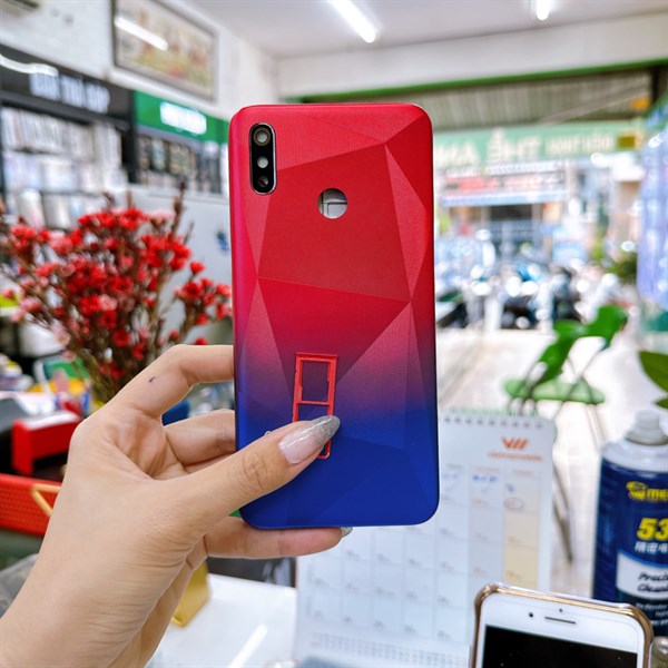 Bộ vỏ Realme 3 zin nấu máy