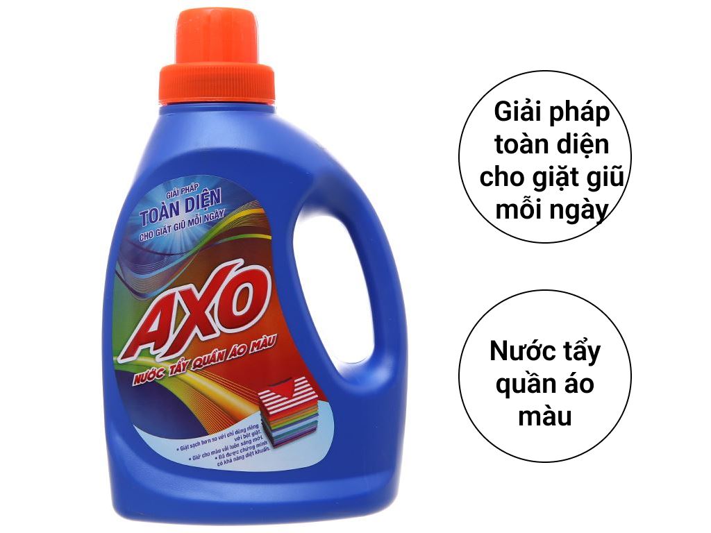 Nước tẩy quần áo màu AXO