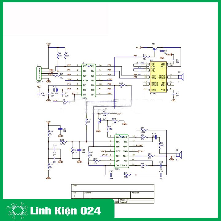 Module cảm biến siêu âm SRF05