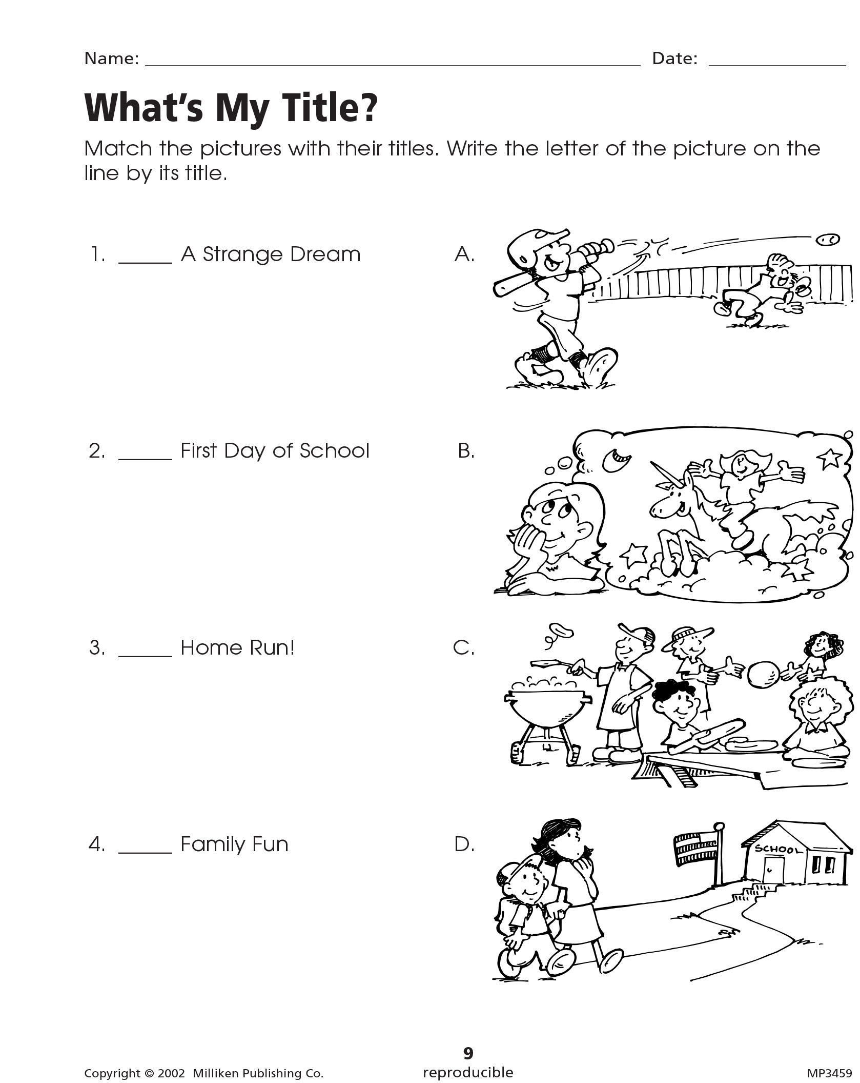 Milliken 02 - Reading Well! - Reading Comprehension - Grades 1-2 (Sách đen trắng)
