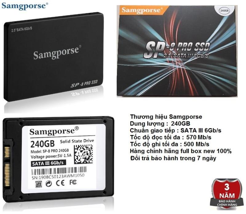 Bảng giá Ổ CỨNG SSD SAMGPORSE 120 GB CHÍNH HÃNG, BẢO HÀNH 3 NĂM Phong Vũ