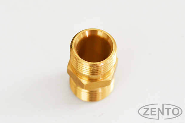 ĐẦU NỐI 2 DÂY XỊT RỬA XE MINI – ĐỒNG THAU