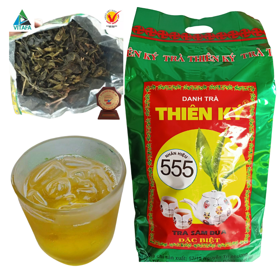 Trà sâm dứa Thiên Ký ( gói 70gr ) pha chế trà đá, trà đường, trà tắt.