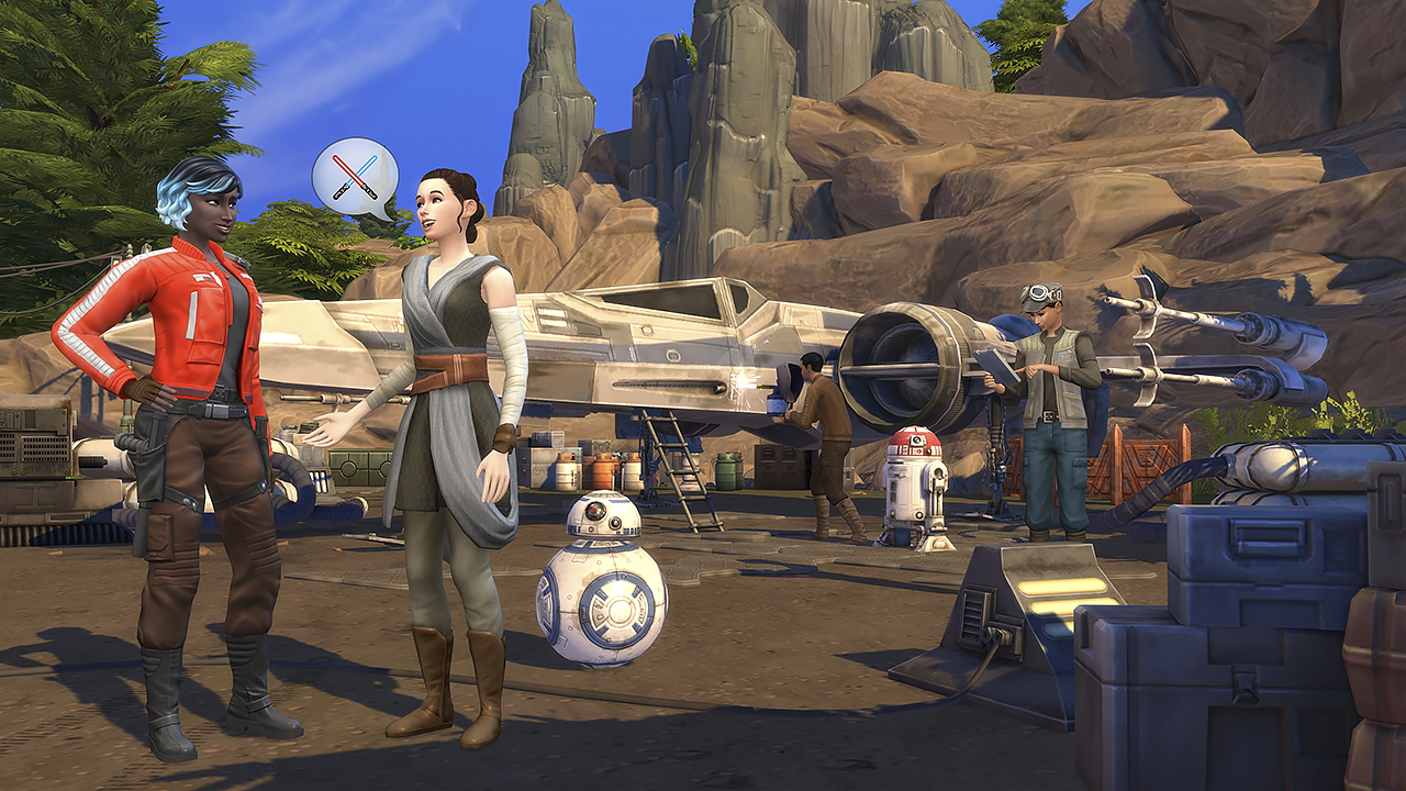 Đĩa Game Xbox One The Sims 4 Stars War Bundle