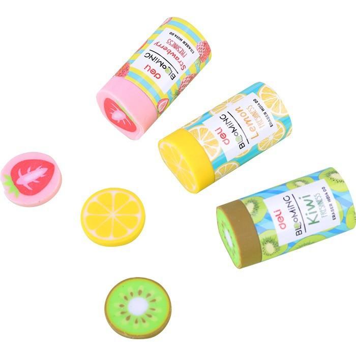 [HCM]3 cục Tẩy hoa quả Deli H01400