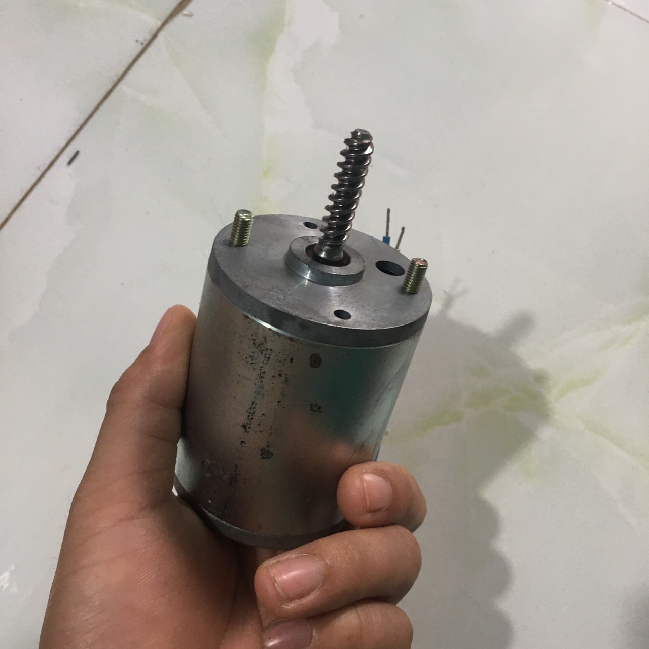 Motor 12-24V DC trục 8mm