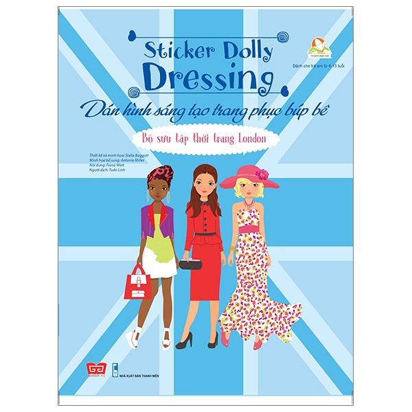 Fahasa - Dán Hình Sáng Tạo Trang Phục Búp Bê - Bộ Sưu Tập Thời Trang London