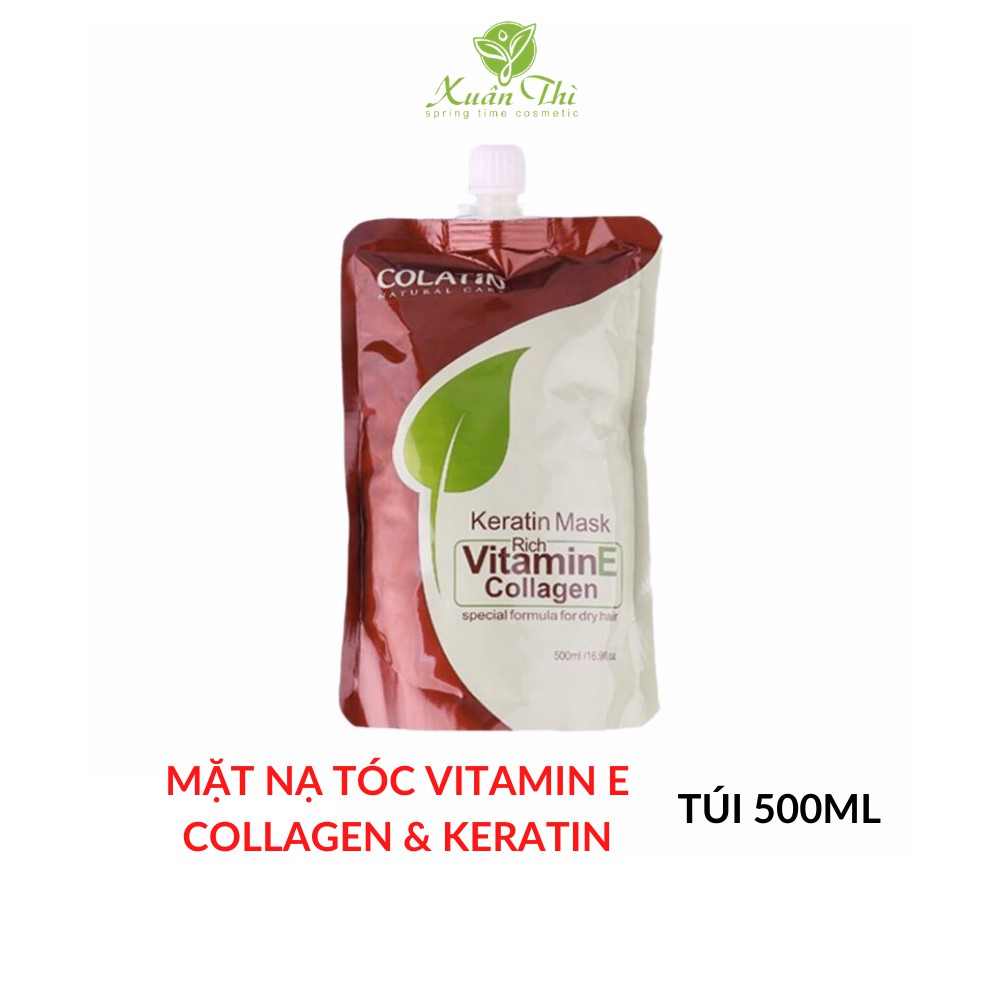 Ủ TÓC COLATIN VITAMIN E TÚI 500ML