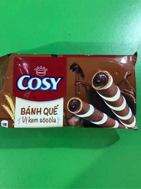 Bánh quế Cosy Kinh Đô vị socola 117,6g (date mới nhất)
